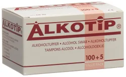ALKOTIP Alkoholtupfer unsteril (105 Stk)