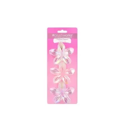 Brushworks Claw Clips Frosted Flower Box 3 Stk