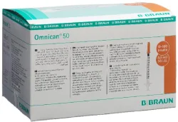 B. BRAUN OMNICAN Insulin 50 0.5ml 0.3x8mm G30 einz (100 Stk)