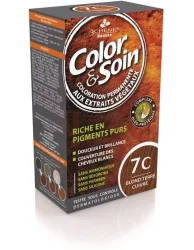 Color & Soin Coloration, 7C blond terre cuiv (135ml)
