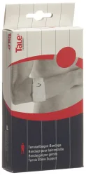 TaLe Tennisellbogen Bandage, 5cm Velcro, weiss (1 Stk)