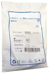 Qualimed Urinbeutel, 1.5 Liter, 90cm, ohne Rücklaufventil (10 Stk)