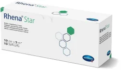 Rhena Star Elastische Binde, 10cmx5m, hautfarben, offen (10 Stk)