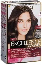 EXCELLENCE Creme Triple Prot 3 dunkelbraun (1 Stk)