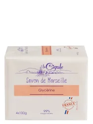 LA CIGALE Marseilleseife Glyzerin (4x100g)