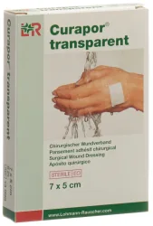 Curapor transparent Wundverband, 7x5cm (50 Stk)