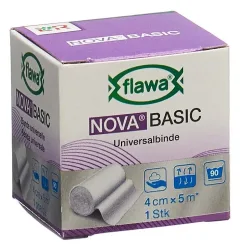 flawa Nova Basic Universalbinde, 4cmx5m (1 Stk)