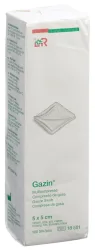 Gazin Mullkompressen 5x5cm, 12-fach, unsteril (100 Stk)