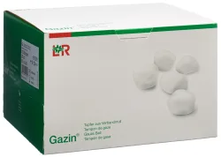 Gazin Tupfer aus Verbandmull, Grösse 3, 20-fädig, steril (125 Stk)