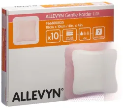ALLEVYN Gentle Border Lite, 10x10cm (10 Stk)