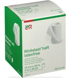 Mollelast haft Fixierbinde 10cmx20m latexfrei (1 Stk)
