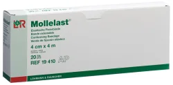Mollelast Elastische Fixierbinde 4cmx4m weiss (20 Stk)
