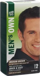 HENNA PLUS Men's Own System 2 Medium Brown (1 Stk)