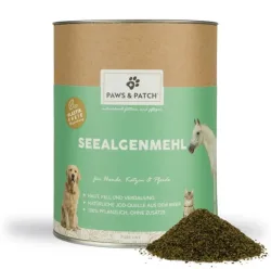 Paws and Patch Seealgenmehl für Hunde/Katzen/Pferde (500g)