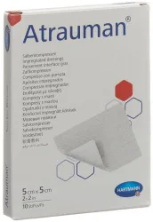 Atrauman Salbenkompressen 5x5cm steril (10 Stk)