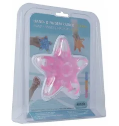 SUNDO Hand- und Fingertrainer Stern, pink, leicht (1 Stk)