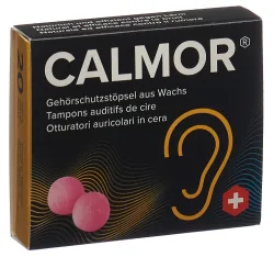 CALMOR Gehörschutzstöpsel Wachs (20 Stk)
