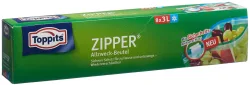 Toppits Zipper Allzweckbeutel 3 Liter (8 Stk)