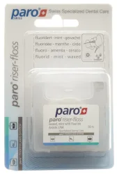 paro Riser Floss gewachst Mint mit Fluorid (50m)