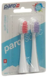 paro sonic soft-clean Ersatzbürsten (2 Stk)