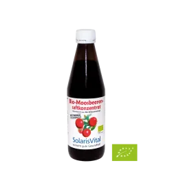 SolarisVital Moosbeerensaft Konzentrat Bio (330ml)