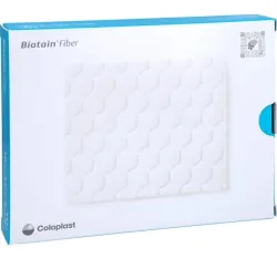 Biatain Fiber gelierender Faserverband 10x10cm (10 Stk)