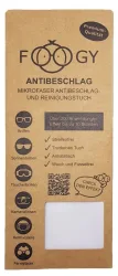 Foogy 283036 FOOGY Microfaser Antibeschlag Brillenputztuch 1 St.