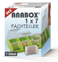Anabox 7 Tage Plus Fachteiler (7 Stk)