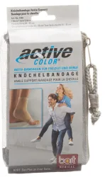 Bort ActiveColor Knöchelbandage S -21cm beige (1 Stk)