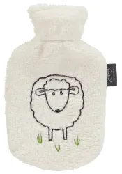 fashy Kinderwärmflasche, 0.8 Liter, Schaf Dolly Flauschbezug (1 Stk)