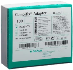 B. BRAUN Combifix Adapter Luer Lock weiblich/weiblich (100 Stk)