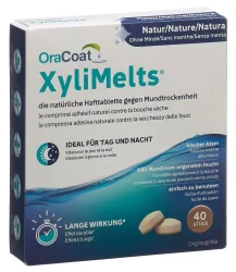 XyliMelts Hafttabletten Mundtrockenheit Nature (40 Stk)