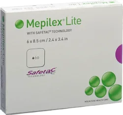 Mepilex Lite Safetac 6x8.5cm (5 Stk)