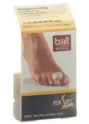 Bort PediSoft Zehenseperator S mit Ring (2 Stk)