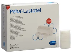 Peha-Lastotel Fixierbinden 6cmx4m (20 Stk)
