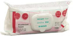 BRAUN MELISEPTOL Wipes sensitive (100 Stk)