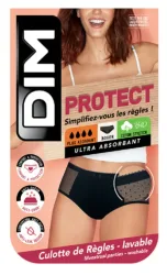 DIM Boxer Lace Stark 36-38 schwarz mit Meshdetail (1 Stk)