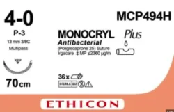 MONOCRYL Plus 70cm ungefärbt 4-0 P-3 (36 Stk)