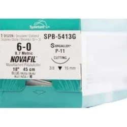 Novafil 45cm blau 6-0 P-10 (12 Stk)
