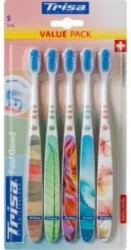 Trisa - Feelgood soft Zahnbürste 5er Pack, 5 Stücke