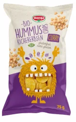 Morga Bio Hummus Kichererbsen Chips Curry glutenfrei (75g)