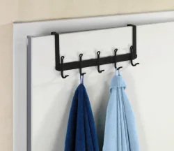 WENKO Türgarderobe Nostalgieschwarz (1 Stk)