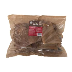 bePure Rinderkopfhautplatten für Hunde (1kg)