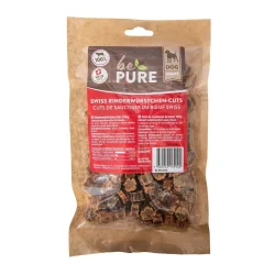 bePure Swiss Rinderwürstchen-Cuts für Hunde (150g)