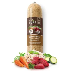 bePure Switzerli mit Pferd und Reis für Hunde (200g)