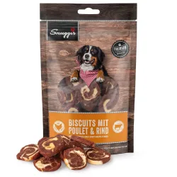 Snuggis Biscuits mit Poulet & Rind für Hunde (200g)