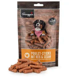 Snuggis Poulet-Sticks mit Reis und Sesam für Hunde (160g)