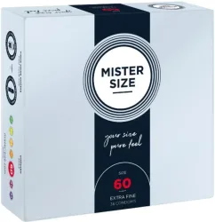 Mister Size -  60, 36STK, Transparent