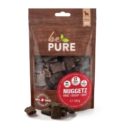 bePure Nuggetz mit Rind für Hunde (130g)