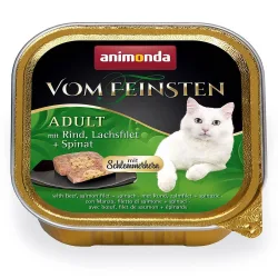 Animonda Vom Feinsten mit Rind, Lachsfilet und Spinat (100g)